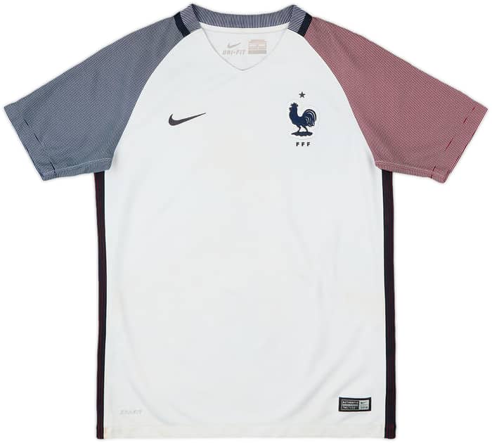 2016-17 France Away Shirt - 4/10 - (L.Boys)
