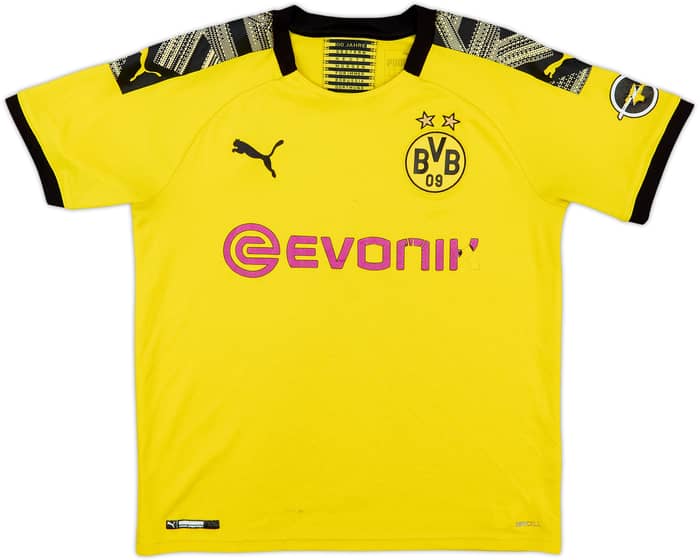 2019-20 Borussia Dortmund Home Shirt - 4/10 - (L.Boys)