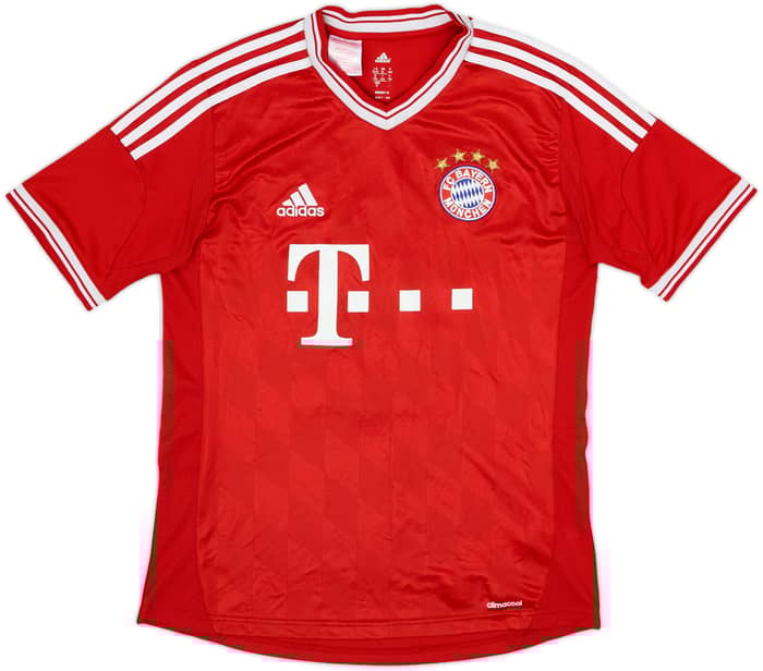 2013-14 Bayern Munich Home Shirt K.Lejjo #18 - 6/10 - (XL.Boys)