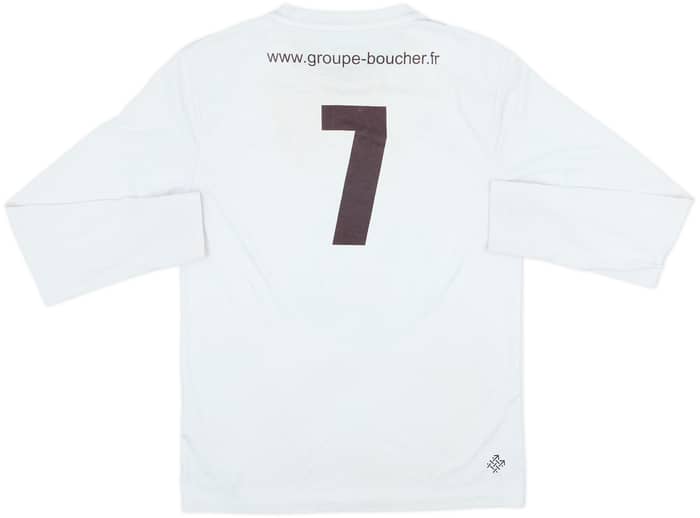 2010s SC Beaucouze Away L/S Shirt #7 - 6/10 - (XS)