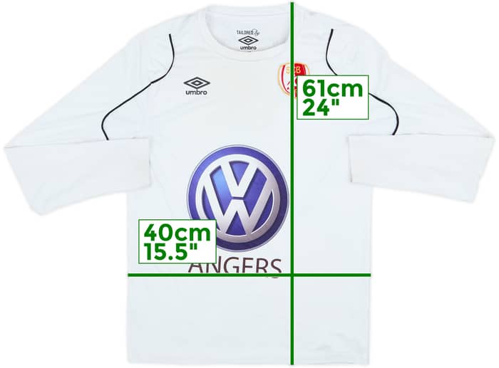 2010s SC Beaucouze Away L/S Shirt #7 - 6/10 - (XS)