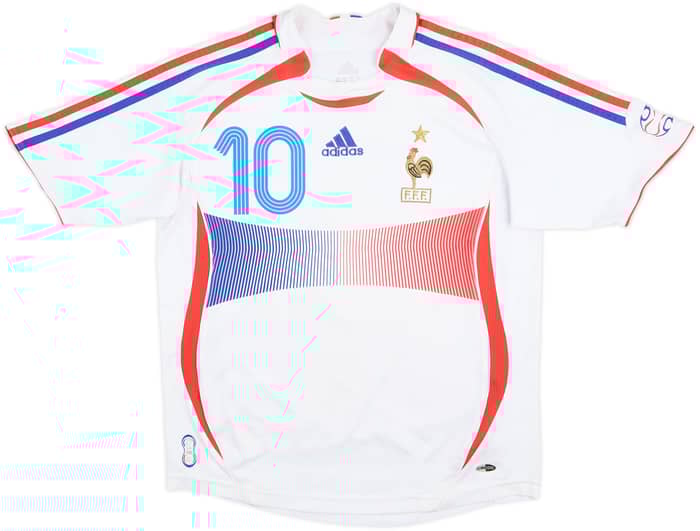 2006 France Away Shirt Zidane #10 - 8/10 - (L.Boys)
