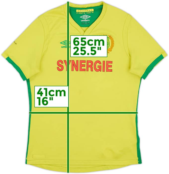 2016-17 Nantes Home Shirt - 3/10 - (XL.Boys)