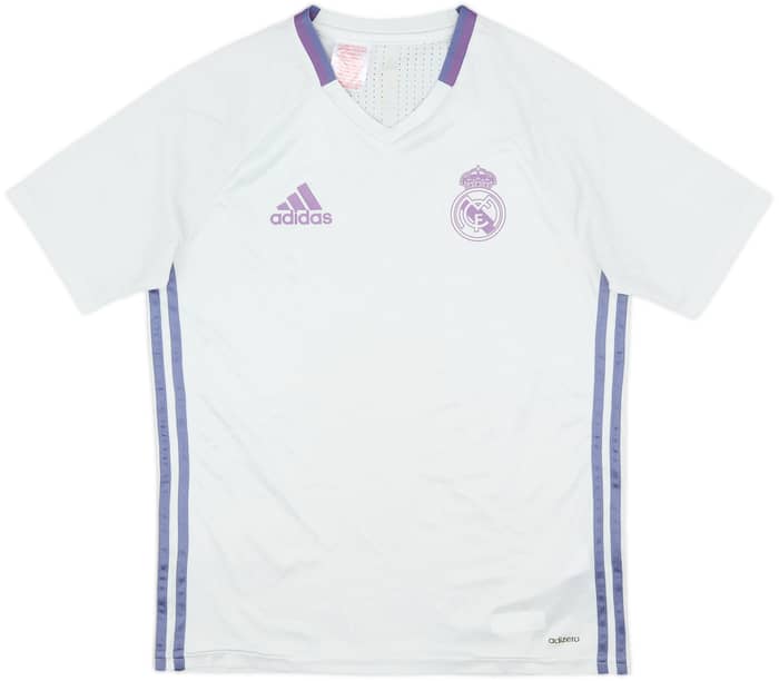 2016-17 Real Madrid adidas Training Shirt - 7/10 - (L.Boys)