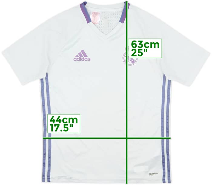 2016-17 Real Madrid adidas Training Shirt - 7/10 - (L.Boys)
