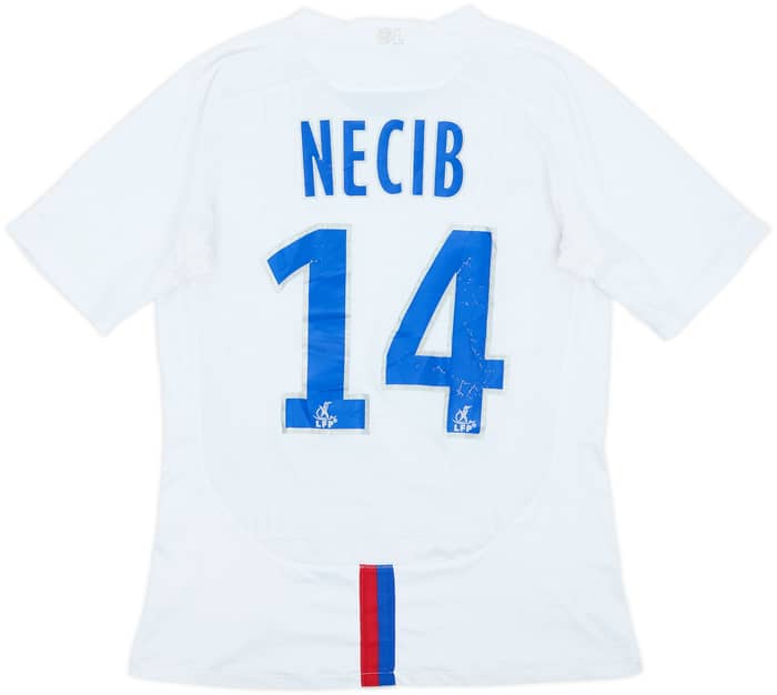 2009-10 Lyon Home Shirt Necib #14 - 4/10 - (S)