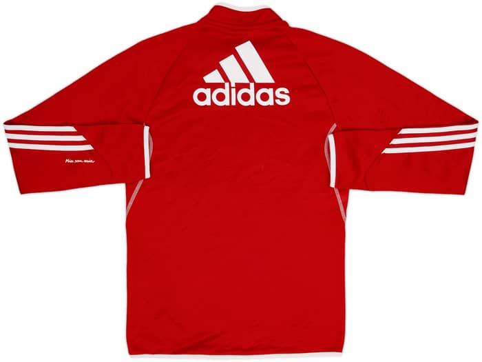 2013-14 Bayern Munich adidas 1/4 Zip Drill Top - 8/10 - (XL.Boys)