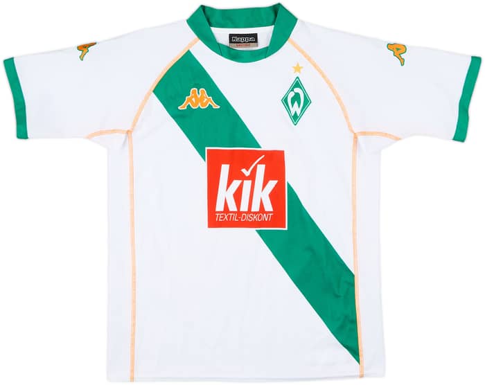 2004-05 Werder Bremen Away Shirt - 9/10 - (XL.Boys)