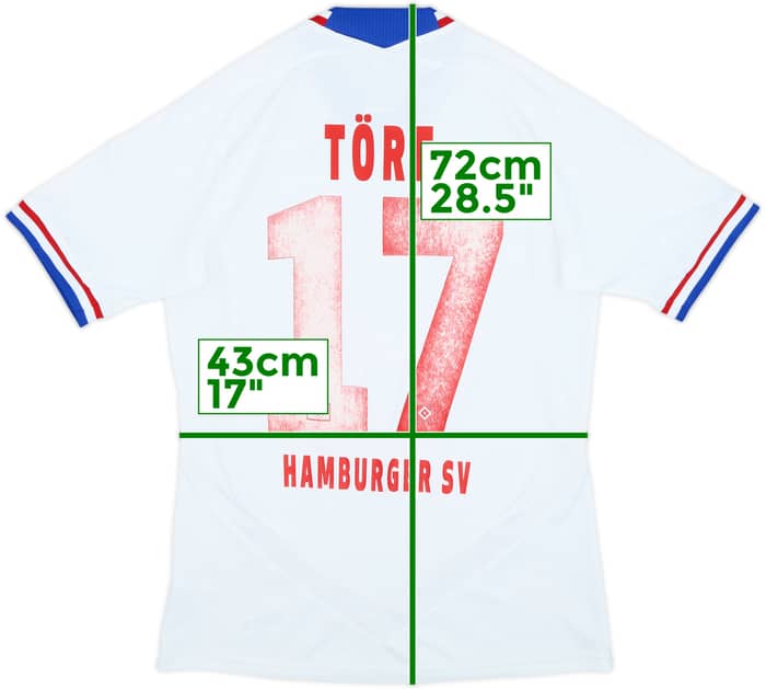 2011-12 Hamburg Home Shirt Tore #17 - 5/10 - (XL.Boys)