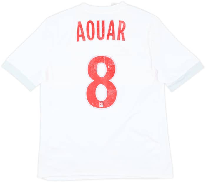 2017-18 Lyon Home Shirt Aouar #8 - 4/10 - (L.Boys)