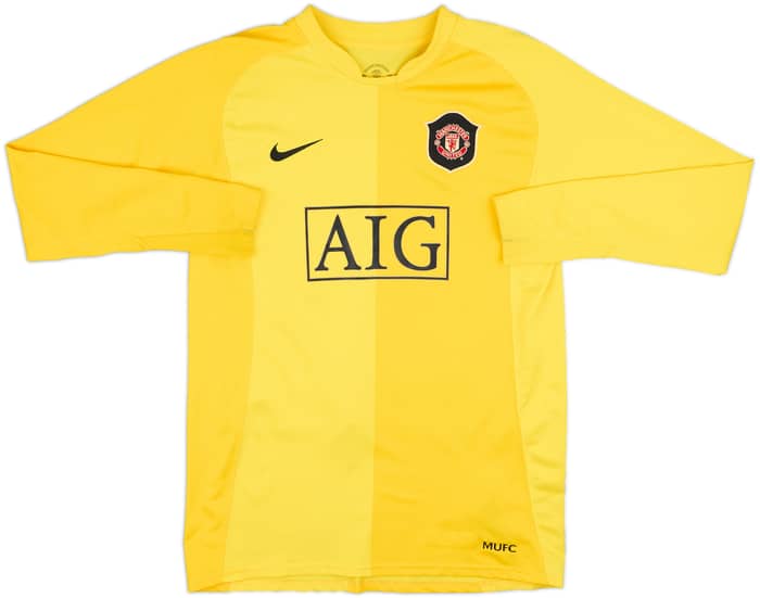 2006-07 Manchester United GK Shirt Van Der Sar #1 - 8/10 - (XL.Boys)