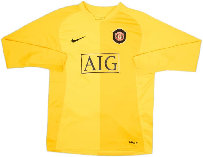 2006-07 Manchester United GK Shirt Van Der Sar #1 - 7/10 - (XL.Boys)