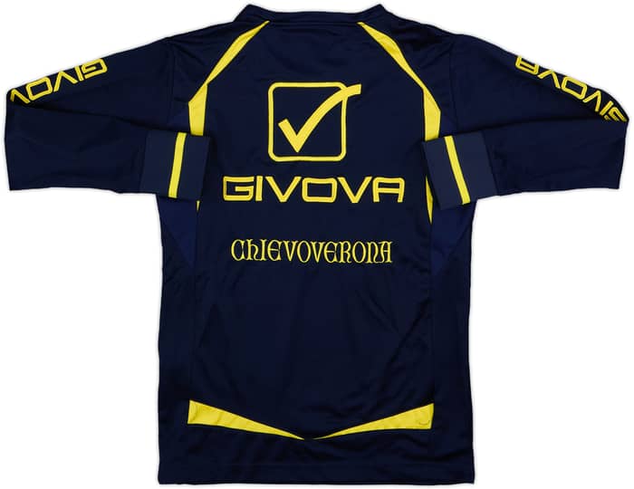 2009-10 Chievo Verona Givova Training L/S Shirt - 9/10 - (XS)
