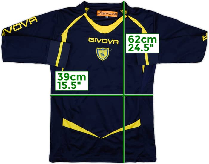 2009-10 Chievo Verona Givova Training L/S Shirt - 9/10 - (XS)