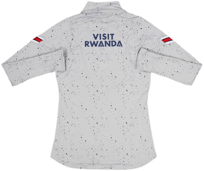 2021-22 Paris Saint-Germain Nike Jordan 1/4 Zip Drill Top - 8/10 - (XS)