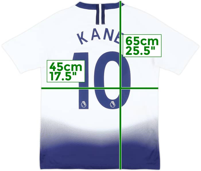 2018-19 Tottenham Home Shirt Kane #10 - 5/10 - (XL.Boys)