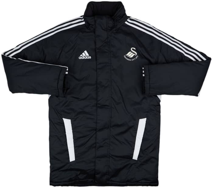 2014-15 Swansea adidas Padded Bench Coat Ball Boy - 8/10 - (S)