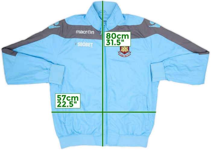 2012-13 West Ham Macron Track Jacket - 5/10 - (L)