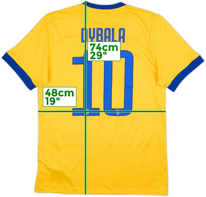 2017-18 Juventus Away Shirt Dybala #10 - 9/10 - (M)