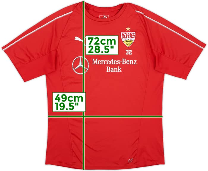 2018-19 Stuttgart Player Issue Puma Training Shirt #32 - 8/10 - (L)