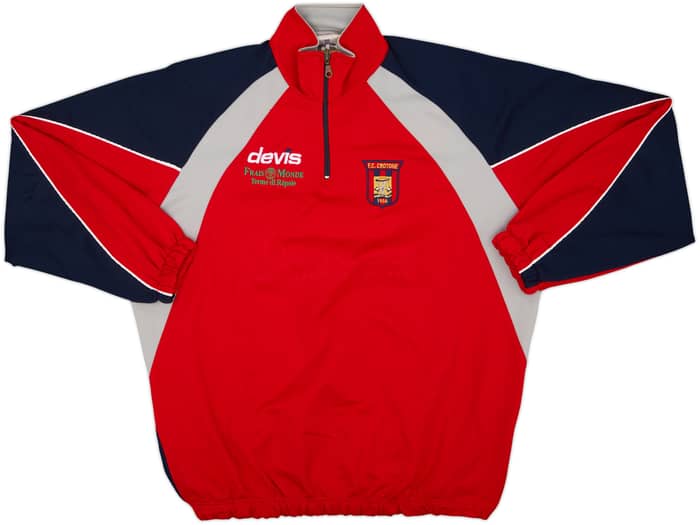 2004-05 Crotone Devis 1/4 Zip Training Top - 5/10 - (L)