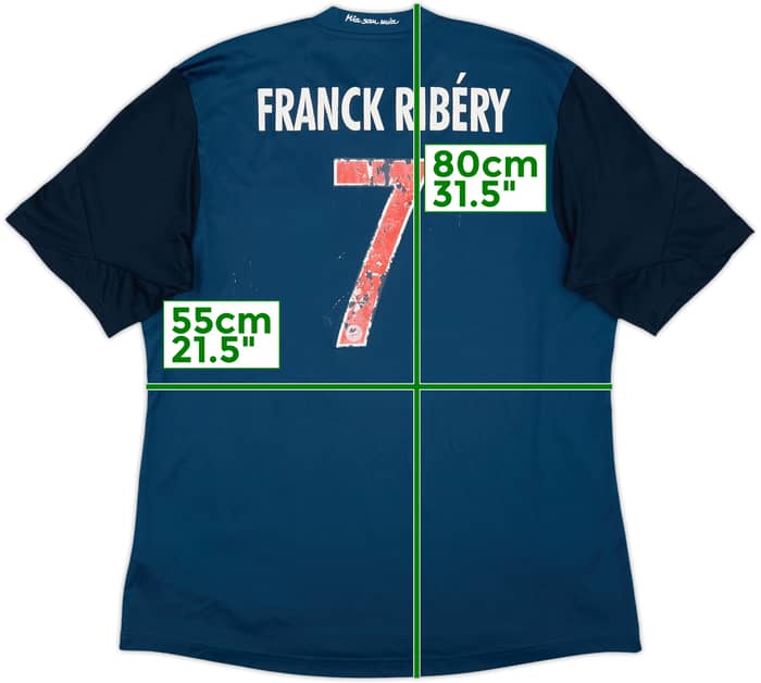 2013-14 Bayern Munich Third Shirt Franck Ribery #7 - 4/10 - (XL)