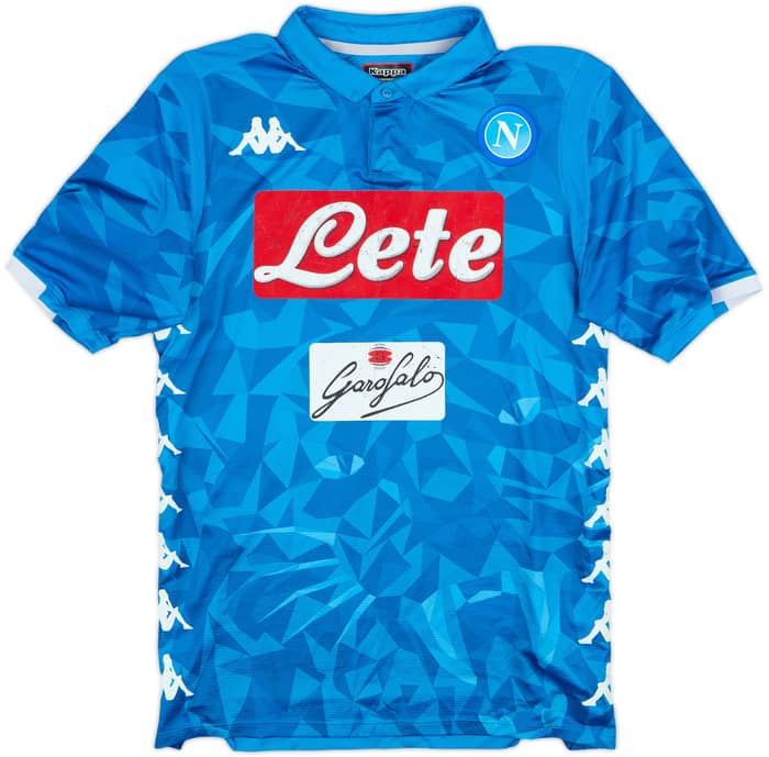 2018-19 Napoli Home Shirt Mertens #14 - 5/10 - (M)