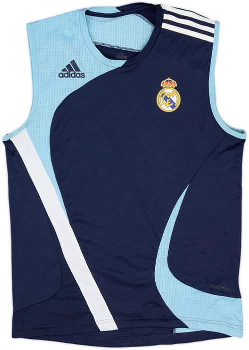 2007-08 Real Madrid adidas Training Vest - 8/10 - (S)