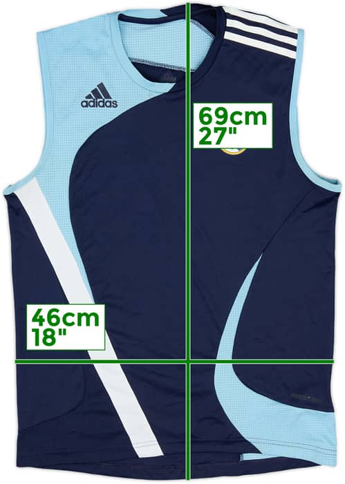 2007-08 Real Madrid adidas Training Vest - 8/10 - (S)