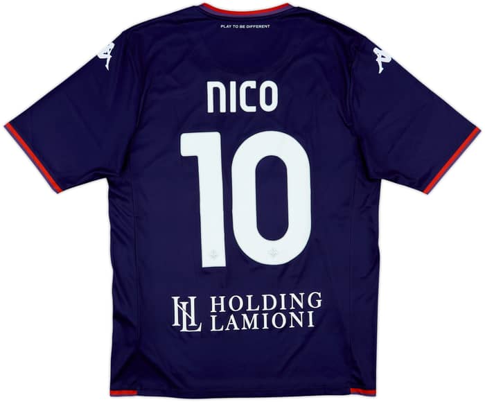2023-24 Fiorentina Third Shirt Nico #10 - 8/10 - (XL)