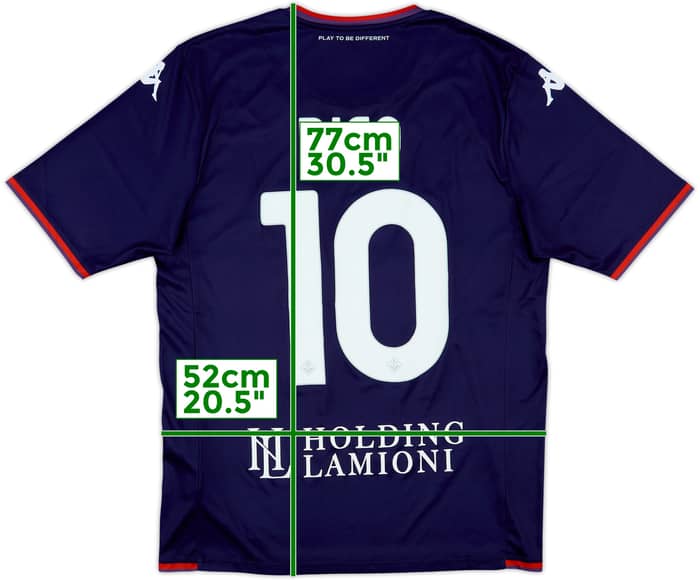 2023-24 Fiorentina Third Shirt Nico #10 - 8/10 - (XL)