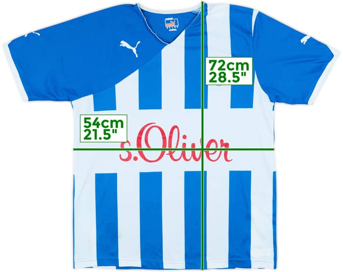 2011-12 Lech Poznan Home Shirt Stilic #14 - 4/10 - (L)