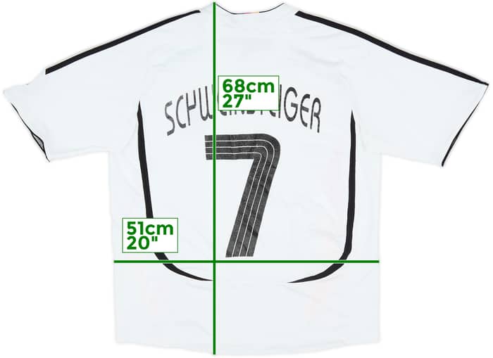 2005-07 Germany Home Shirt Schweinsteiger #7 - 4/10 - (XL.Boys)