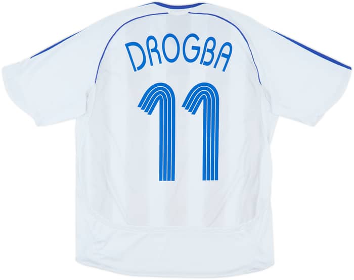 2006-07 Chelsea Away Shirt Drogba #11 - 6/10 - (XL.Boys)