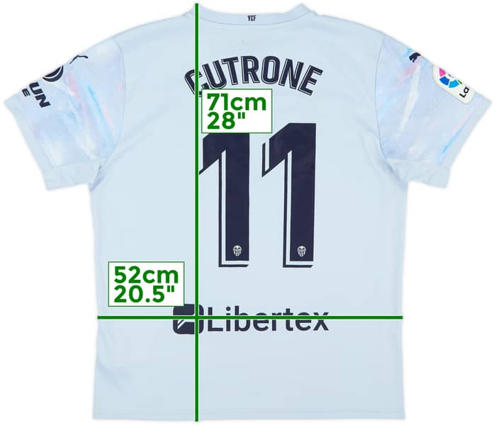 2020-21 Valencia Third Shirt Cutrone #11 - 4/10 - (L)