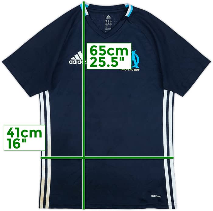 2016-17 Olympique Marseille adidas Training Shirt - 8/10 - (XS)