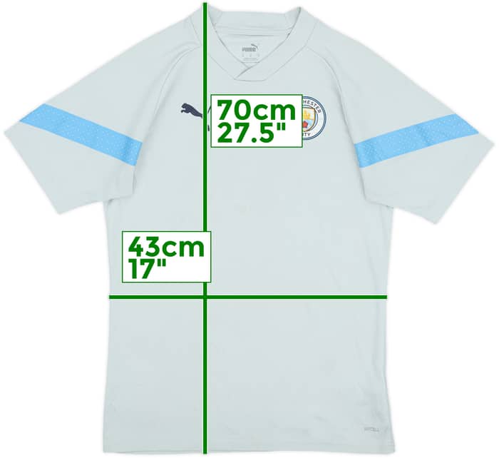 2022-23 Manchester City Puma Training Shirt - 5/10 - (M)