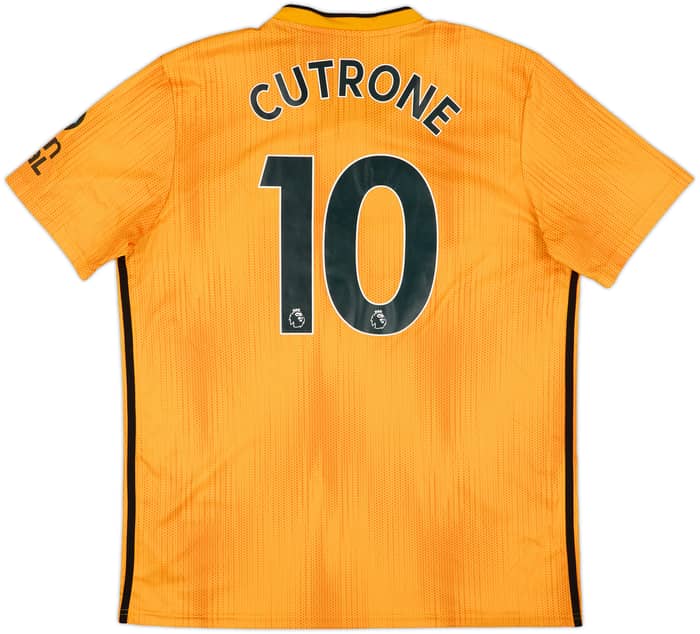 2019-20 Wolves Home Shirt Cutrone #10 - 5/10 - (XL)