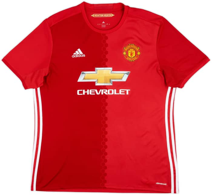 2016-17 Manchester United Home Shirt Rooney #10 - 7/10 - (XL)