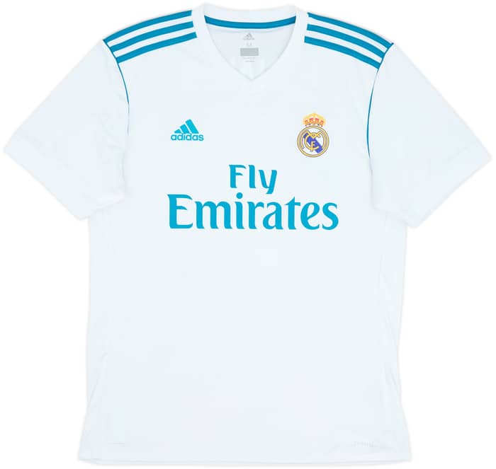 2017-18 Real Madrid Home Shirt Ronaldo #7 - 8/10 - (M)