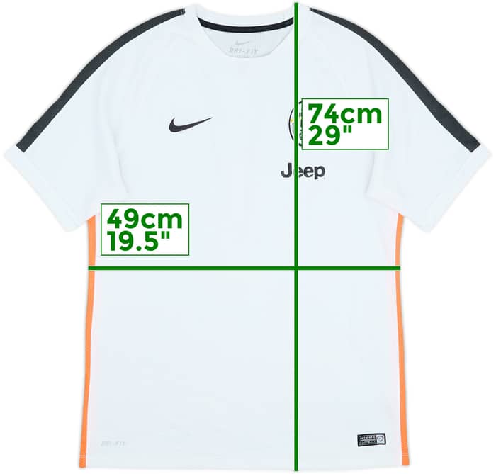 2015-16 Juventus Nike Training Shirt - 7/10 - (L)