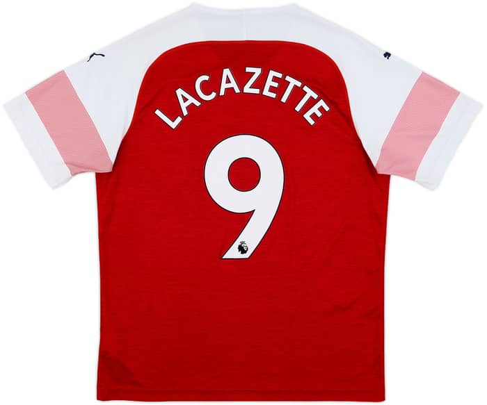 2018-19 Arsenal Home Shirt Lacazette #9 - 8/10 - (L)