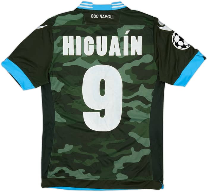 2013-14 Napoli Away Shirt Higuain #9 - 6/10 - (M)