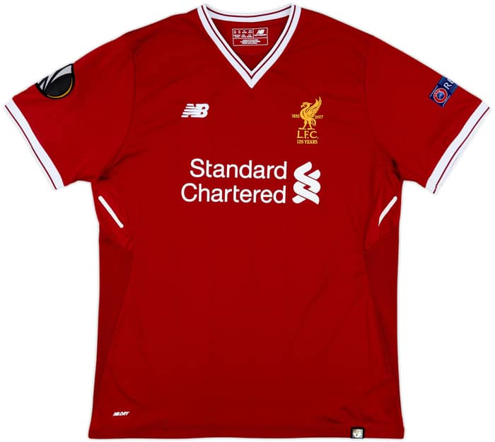 2017-18 Liverpool 125 Years Home Shirt Firmino #9 - 5/10 - (XL)