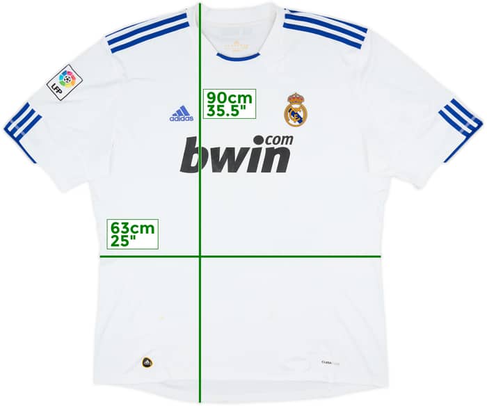 2010-11 Real Madrid Home Shirt Ronaldo #7 - 6/10 - (XXL)