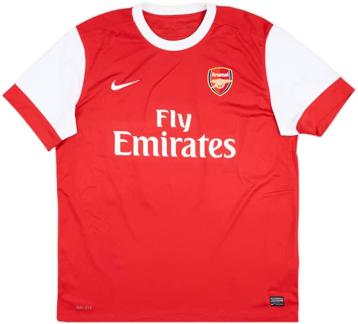 2010-11 Arsenal Home Shirt Fabregas #4 - 7/10 - (XL)