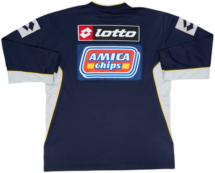 2001-02 Hellas Verona Lotto Training L/S Shirt - 6/10 - (XXL)