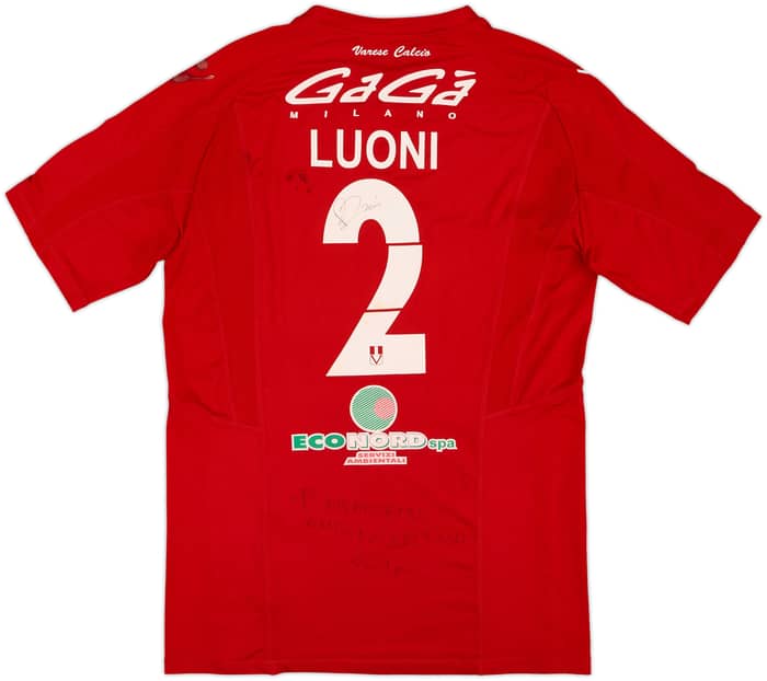 2015-16 Varese Signed Home Shirt Luoni #2 - 4/10 - (XXL)