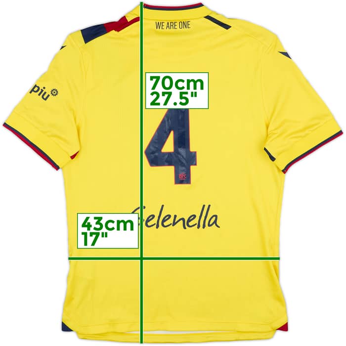 2022-23 Bologna Third Shirt #4 - 9/10 - (S)