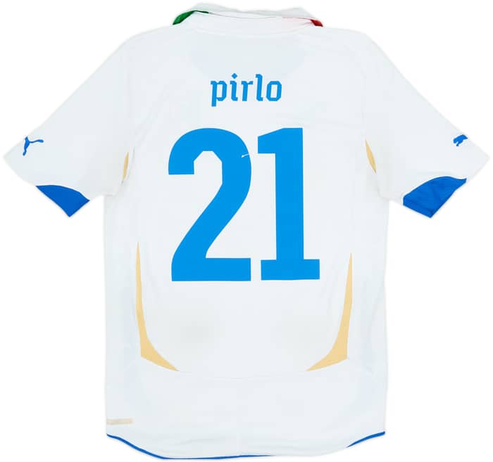 2010-12 Italy Away Shirt Pirlo #21 - 6/10 - (S)
